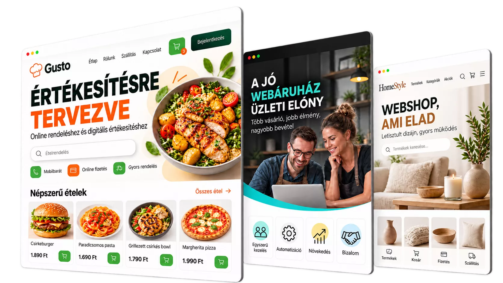 Nebaweb webshop készítés garanciával