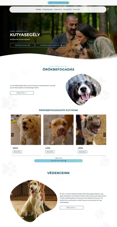 WordPress weboldal készítés